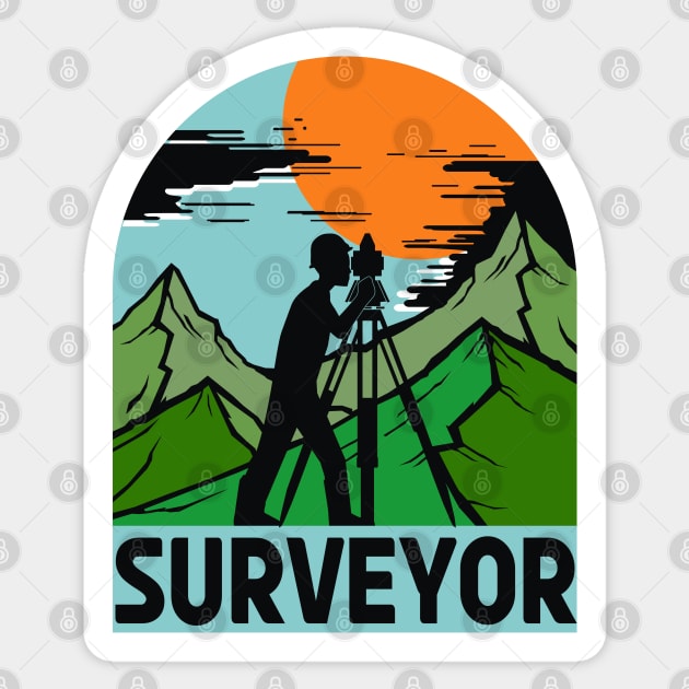 surveyor Sticker by AZMTH CLOTHING